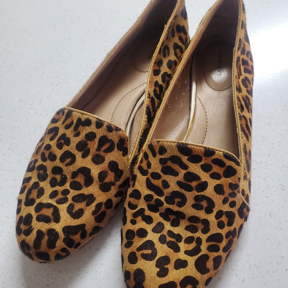 Leopard Print Flats